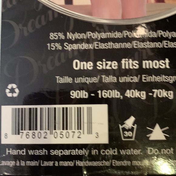 GLAMOROUS DREAMGIRL Brand New light pink stay up stockings. - Picture 8 of 10